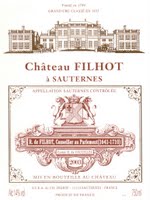 Chateau Filhot 2003